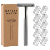 Precision-Engineered Safety Razor (Medical-Grade Stainless Steel)