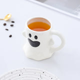 Charming Reusable Ceramic Mug (Halloween Aesthetic)