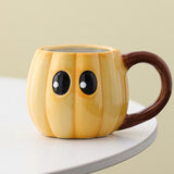 Charming Reusable Ceramic Mug (Halloween Aesthetic)