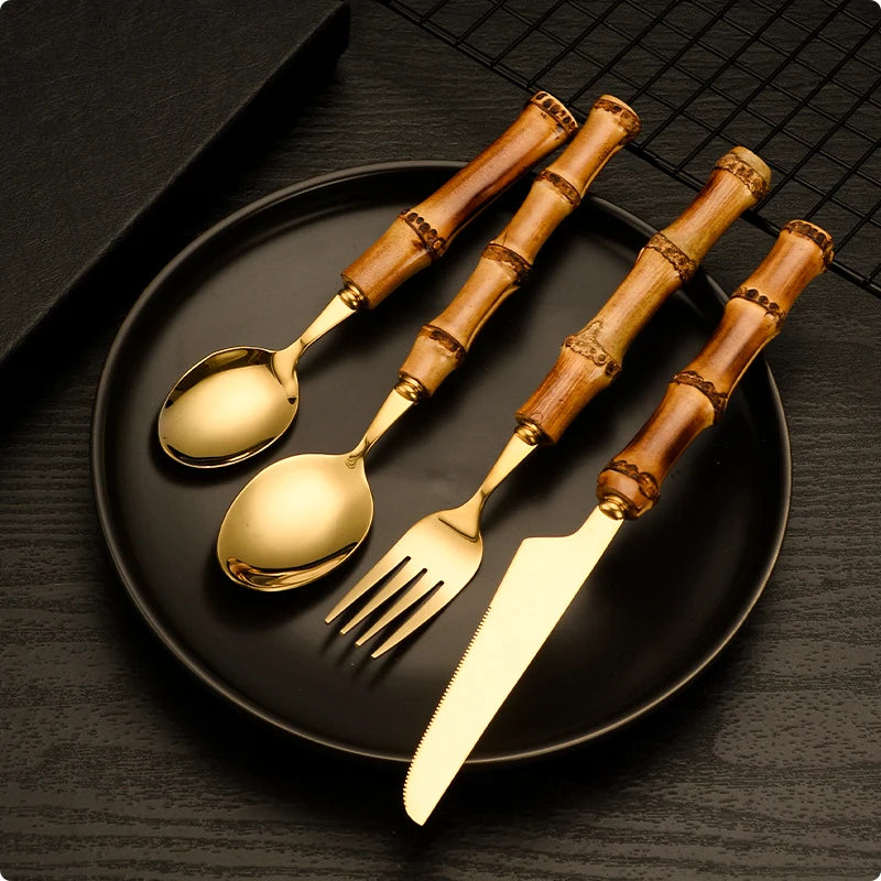Sustainable Elegance - Premium Cutlery Set