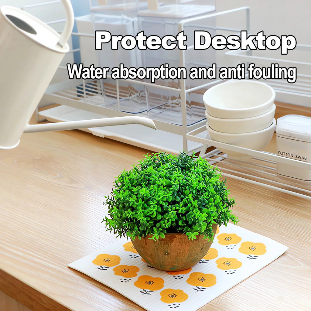 Durable Swedish Dishcloths - 100% Compostable