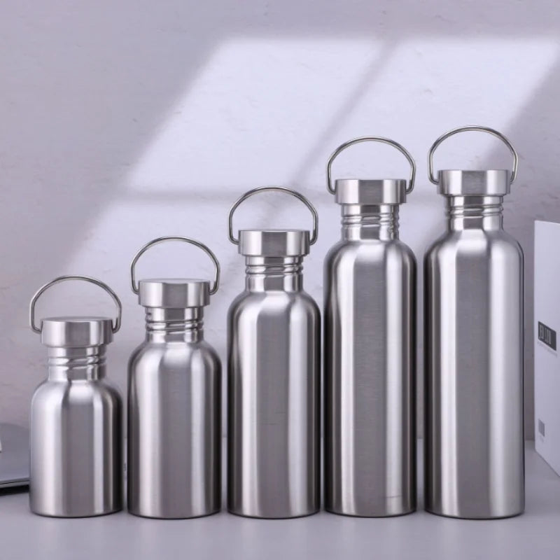 Robust Stainless-Steel Water Bottle - Lightweight & Durable