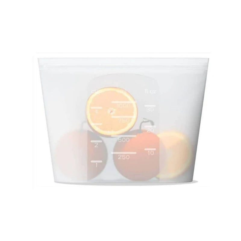 Premium Silicone Food Storage Bags - 100% BPA-Free