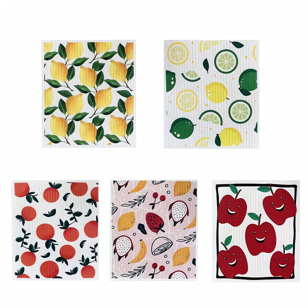 Durable Swedish Dishcloths - 100% Compostable