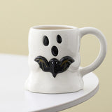 Charming Reusable Ceramic Mug (Halloween Aesthetic)
