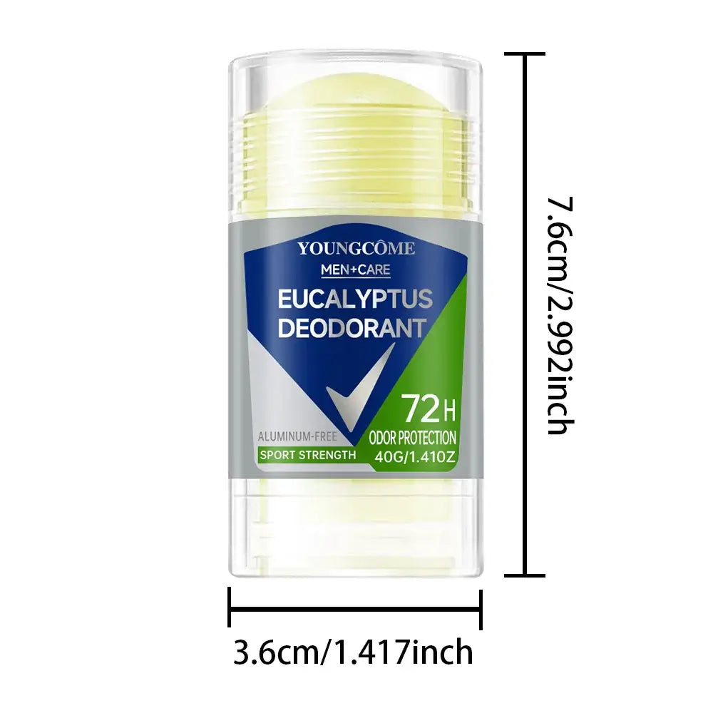 Reliable Odor Protection - Natural Roll-On Deodorant (Infused with Plant-Based Ingredients)