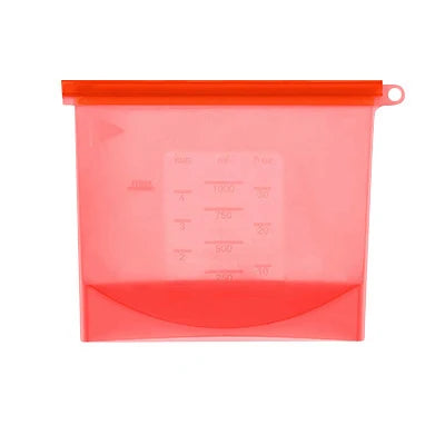 Premium Food-Grade Silicone Bags - Versatile, Dishwasher-Safe & Durable
