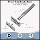 Precision-Engineered Safety Razor (Medical-Grade Stainless Steel)