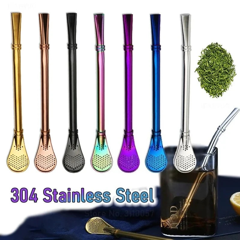 Premium Stainless Steel Drinking Straws (Corrosion-Resistant & Dishwasher-Safe)