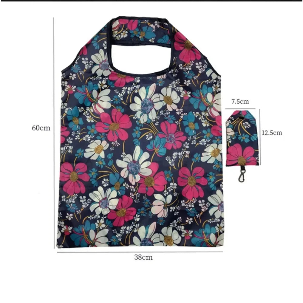 Dependable Reusable Tote Bag - Waterproof & Foldable Design