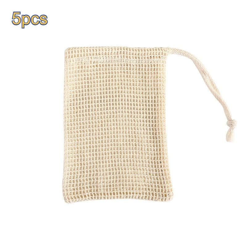 Natural & Luxurious Mesh Soap Bags - 100% Plant-Based & Compostable