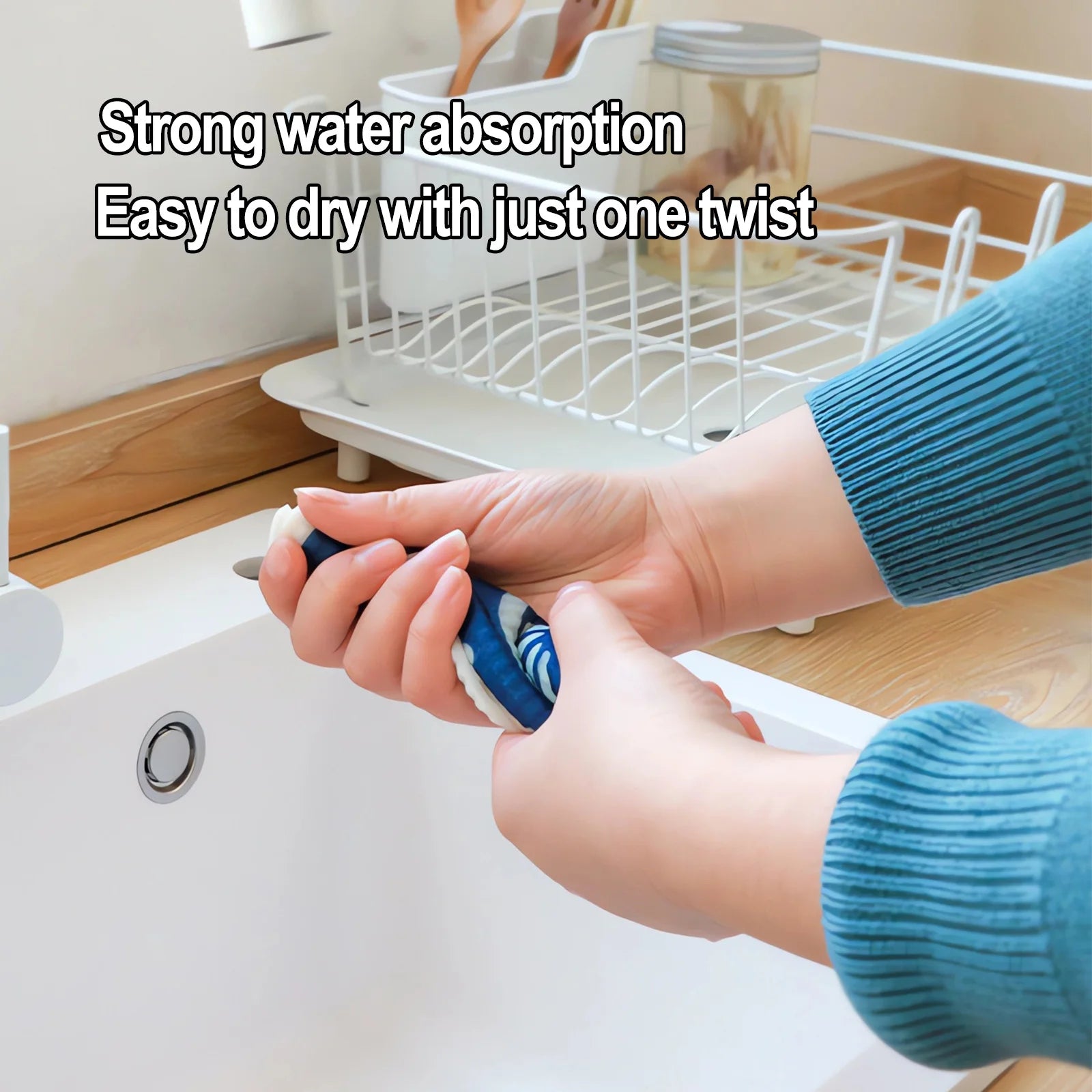 Durable Swedish Dishcloths - 100% Compostable