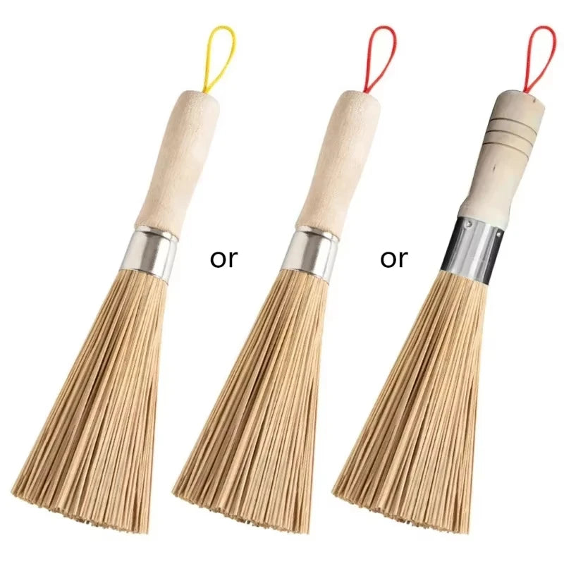 Bamboo Pot Brushes - 100% Plant-Based & Compostable