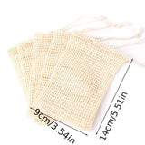 Natural & Luxurious Mesh Soap Bags - 100% Plant-Based & Compostable